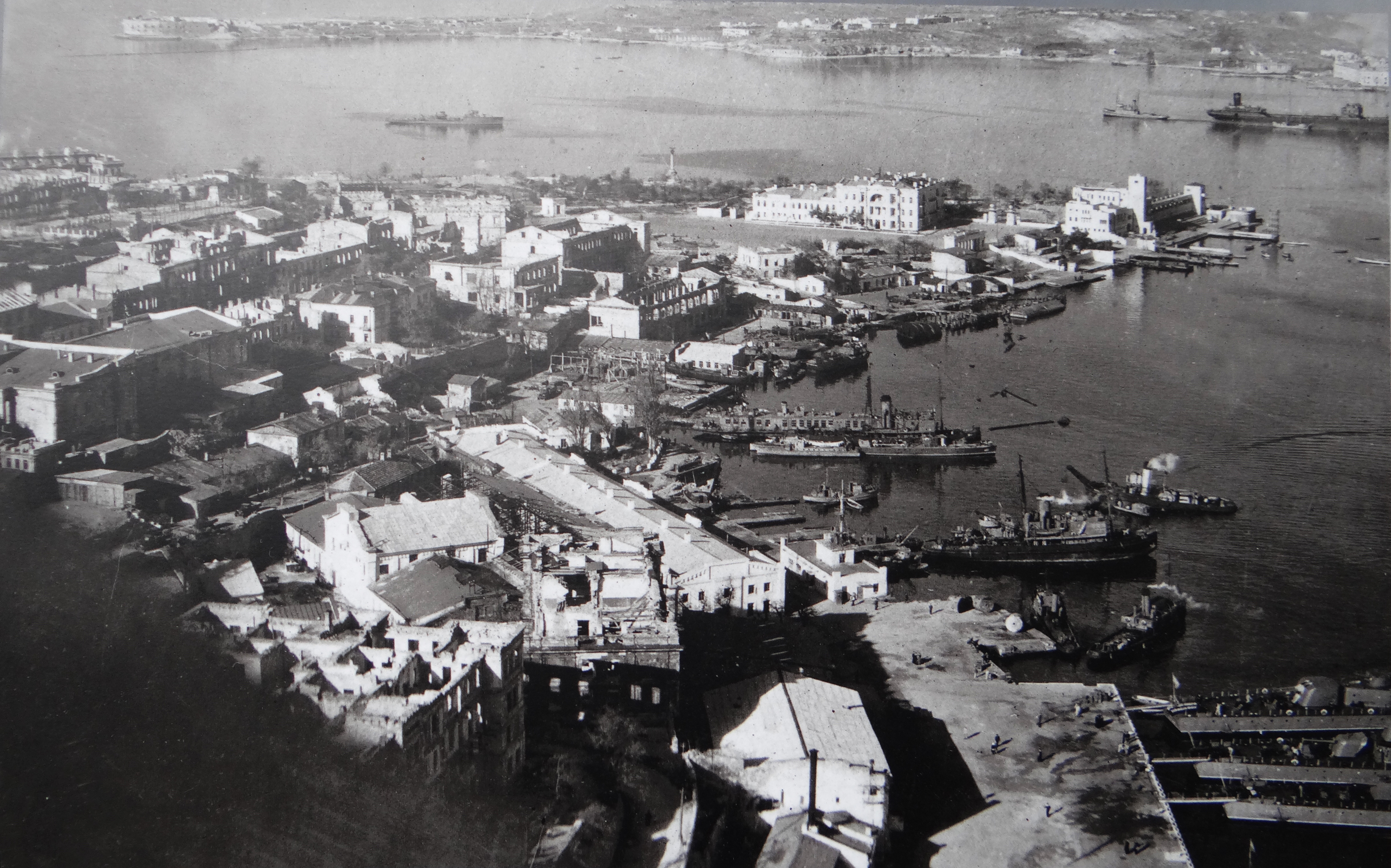Севастополь после войны 1950