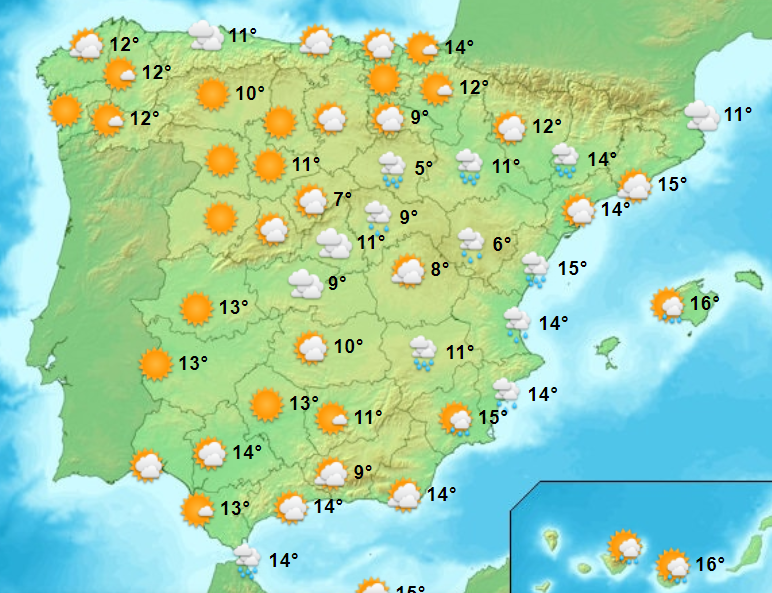 Испания weather Forecast. Погода в Испании на карте. Погода в Испании на карте английский. Испанский прогноз погоды. Погода в испании сегодня