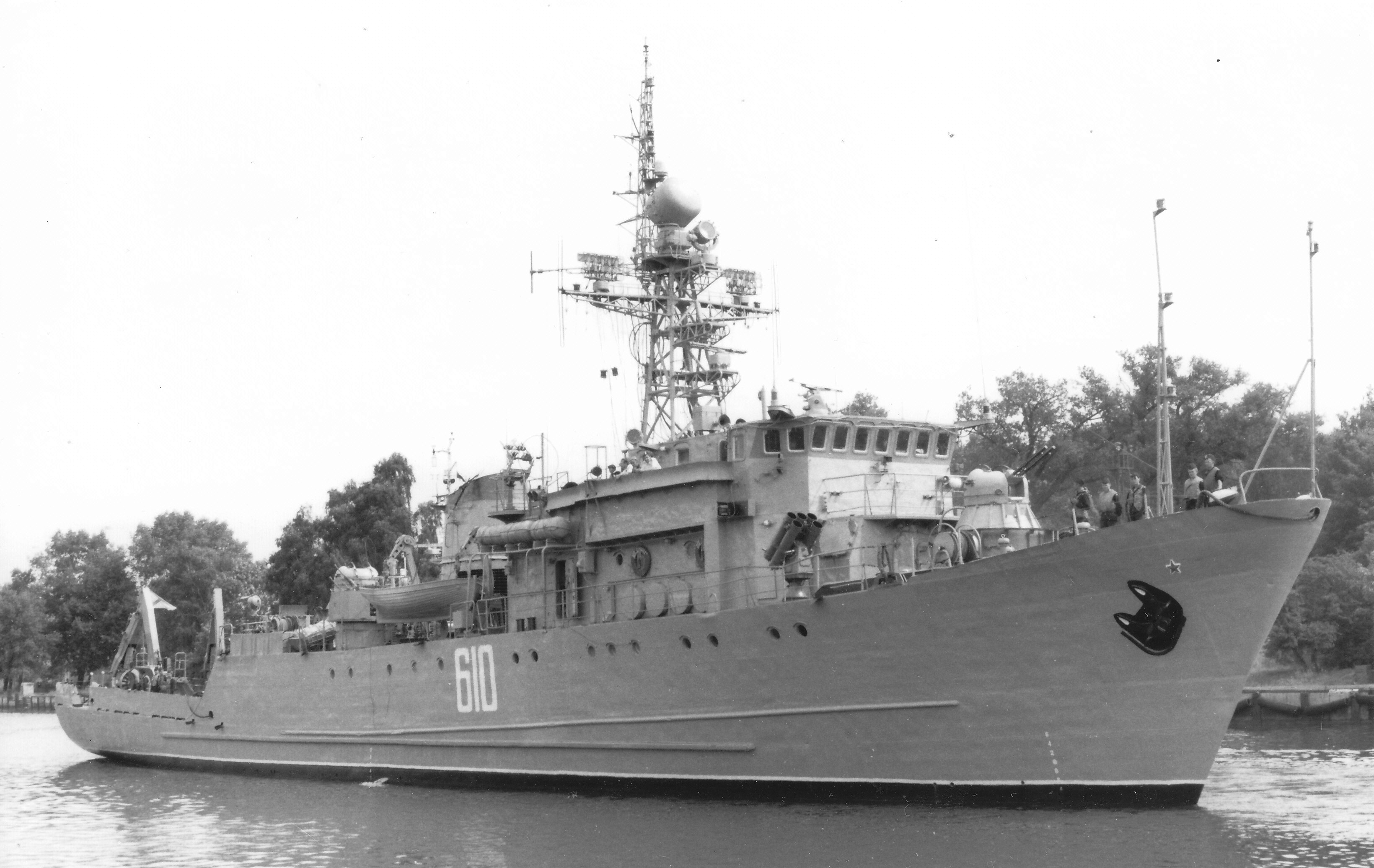 Морской тральщик проекта 266м